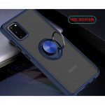 Wholesale Tuff Slim Armor Hybrid Ring Stand Case for Samsung Galaxy A02 (Navy Blue)
